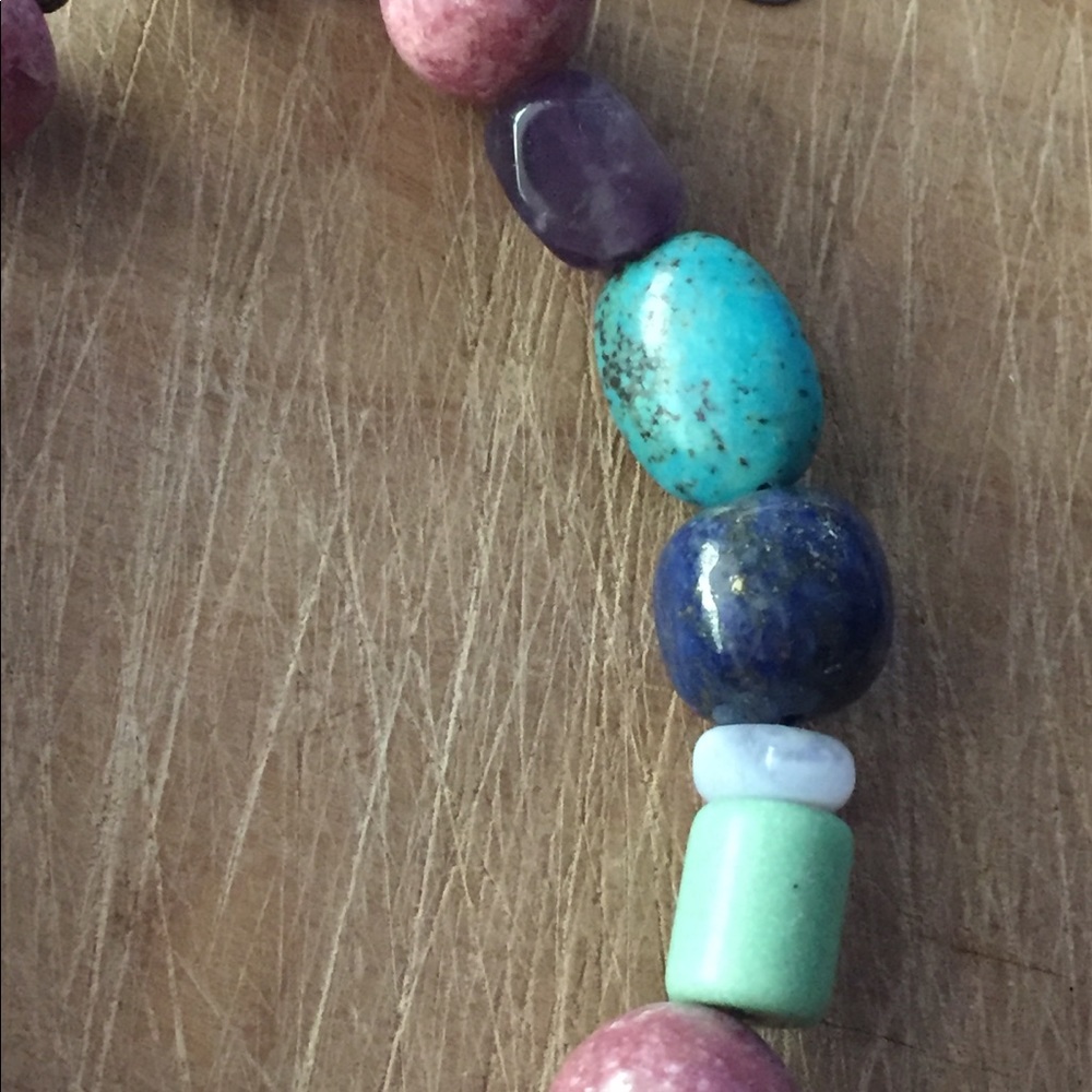 Carolyn Pollack Relios multi stone 925 bracelet - Picture 3 of 6
